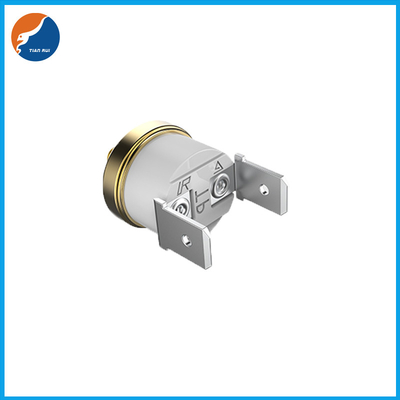 Controlador de temperatura bimetálico cerâmico Limiter do termostato KSD301 16A 250V da cabeça de cobre durável